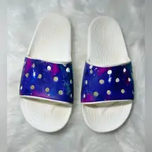 Crocs Slides (Galaxy) Blue Size 9