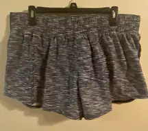 NWT Nike Women's Brief Lined Running Shorts Gray Heather‎ Size XL HJ6347-010