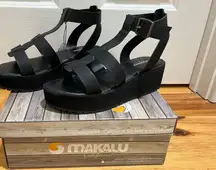 Black  Sandals