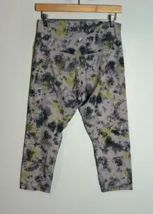 Lululemon Align High-Rise Crop 21" Radial Tie Dye Mauve Grey Multi