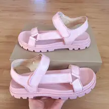 Coach Sport Sandal In Signature Canvas Women Size 9.5 US # CBB91