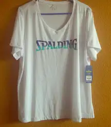 FINAL MARKDOWN Women's Spalding T-Shirt, Size 1X NWOT