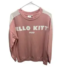 Hello Kitty Pink and Cream Crew Neck Sweater