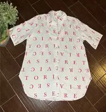 Victoria’s Secret button up night gown sz medium