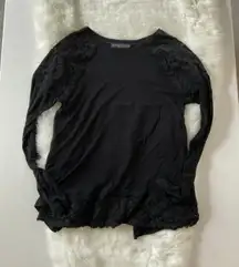 Black Lace Top