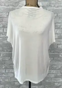 Vero Moda Ava Super Soft Tencel High Mock Neck Short Sleeve Tee