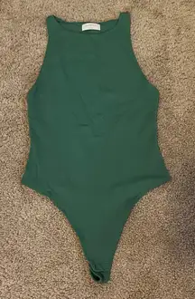 Aritzia Green Bodysuit