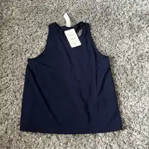 Fabletics Navy Teagan Racerback tank size small NEW