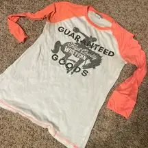 Ariat guaranteed high quality western goods 3/4 sleeve shirt size m