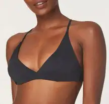 Andie The Elwood Top Bikini Swimsuit Black size M NWT