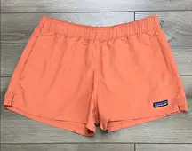 Patagonia Barley Baggies 2” Hiking Shorts Orange Size Small