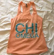 Chi Omega Razor Back Tank