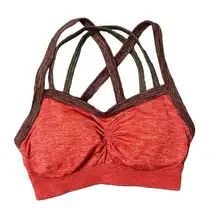 Calia by Carrie Underwood Lightly Lined Strappy Padded Sports Bra Size Small