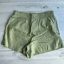 NWT LA Hearts Light Green Linen Shorts XS