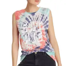 Wildfox Eat Pie Tie Dye Muscle Tank Size XS