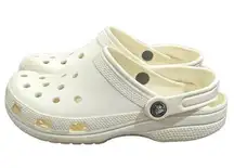 CROCS Classic Unisex Clogs in White size 6 women