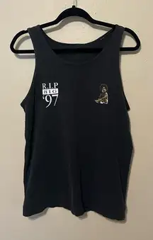 Biggie Tank Top Ready to Die RIP Graphic Tank‎ Band Tank Size Medium
