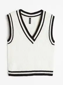 Rib-knit Sweater Vest