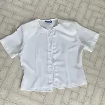 Vintage  button up Tee