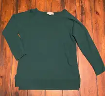 Michael Kors Womens Green Top, Size M (metal tag on back partially torn off)