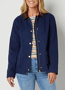 St.‎ John's Bay Lightweight Field Jacket American Blue L