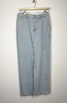 Na- Kd Slit Detailed Maxi Denim Skirt Size 36 US Small