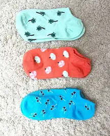 Colorful Ankle Socks Set with Fun Patterns