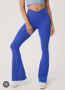 Aerie Flare Leggings Crossover