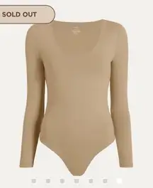 Nuuds Scoop Neck Bodysuit Sz XL 340