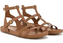 NEW Franco Sarto Women's Evan Strappy Sandal Brown SZ-9.5