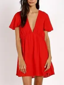 Show Me Your Mumu Red Austin Dress Size XS