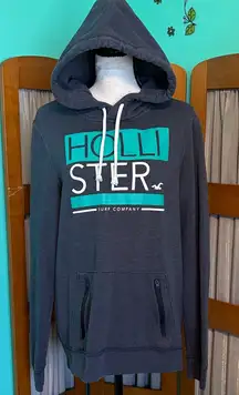 Hollister Dark Blue Hoodie Sweater