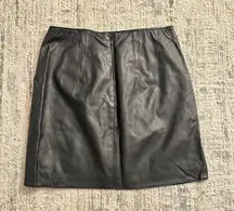 Abercrombie Leather Skirt