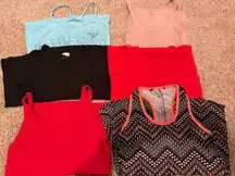 Lot‎ Of 16 Women's Tank Tops Medium M Workout  Exercise