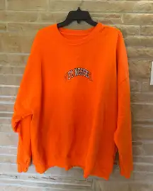 Orange University of Tennessee Custom Embroidered Crew Neck