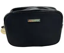 Giorgio Armani Parfums Black Makeup Cosmetic Bag Travel Toiletry Pouch Clutch