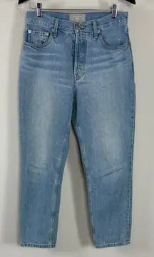 Everlane The 90’s Cheeky Jeans‎ Organic Cotton Light Blue Size 27 Ankle
