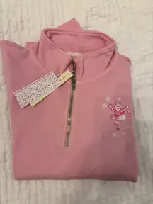 Roller Rabbit x Love Shack Fancy Quarter Zip