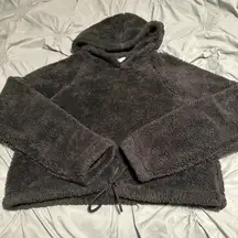 H&M Gray Teddy Jacket