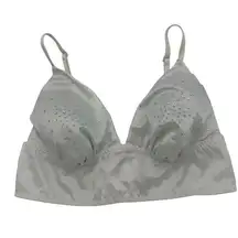 Victoria’s Secret White Rhinestone Wireless Bralette Bridal medium