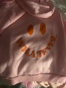 Whatever smiley sweatshirt 