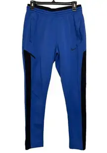 Nike  Showtime Basketball Dri-FIT Blue Black  Jogger Pants Size Med EUC #6556