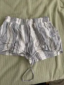 Striped beach shorts 