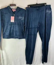 Juicy Couture Dark Blue Pajama Set