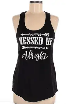 Next Level Apparel Black Sleeveless Tank Top Size M - Kenny Chesney Lyrics