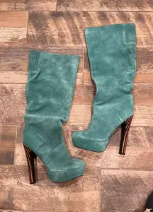 Victoria’s Secret Suede Slouch Boots