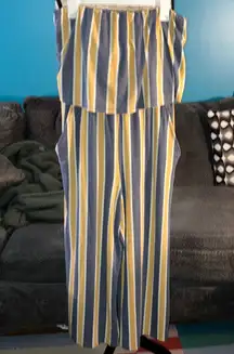 BeBop Strapless Jumpsuit, XL