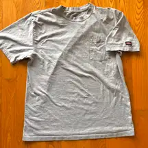 Grey Heavyweight Pocket Tee Shirt