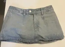 Free People Jean Skort