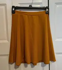Misguided size 2, orange skirt 